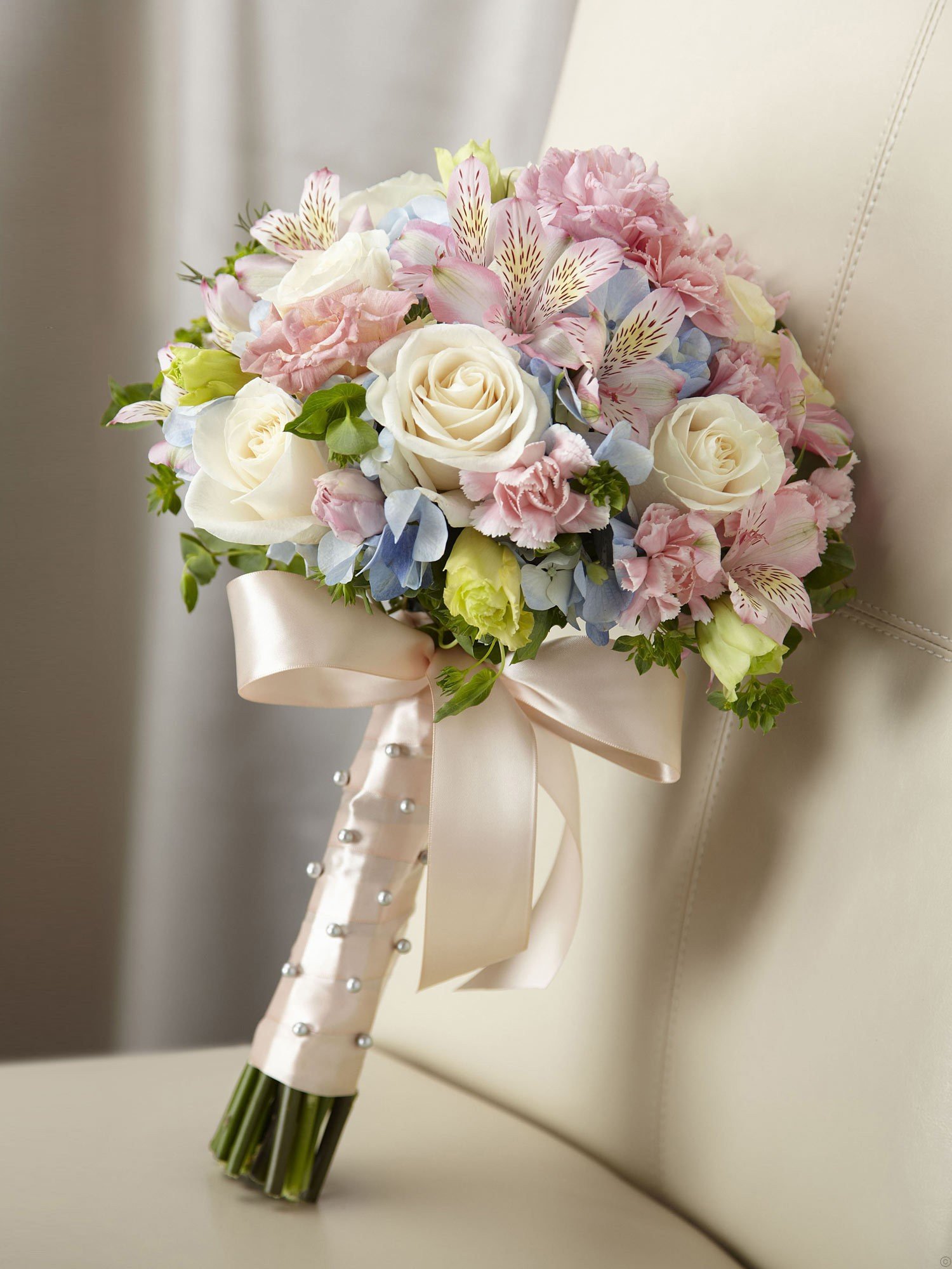 авторский свадебный букет цветов №6