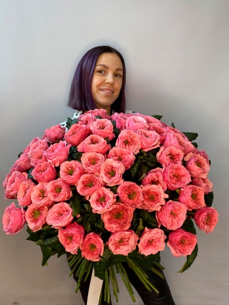 Купить большой букет цветов c доставкой по Екатеринбургу | Огромный выбор  больших букетов | Pink Flower