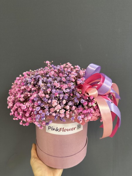 Коробка цветов от PinkFlower №52