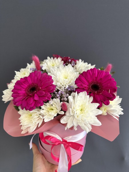 Коробка цветов от PinkFlower №57
